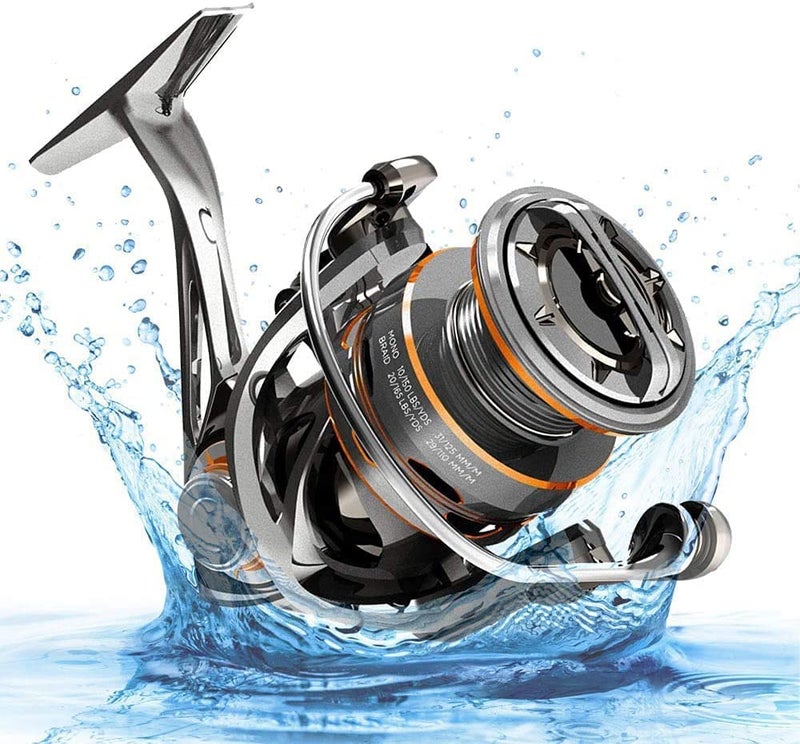 Cadence CS8 Spinning Reel,Cadence Ultralight Fast Speed Premium Magnesium Frame Fishing Reel with 10 Low Torque Bearings Super Smooth Powerful Fishing Reel with 36 LBs Max Drag & 6.2:1 Spinning Reel - Image 1